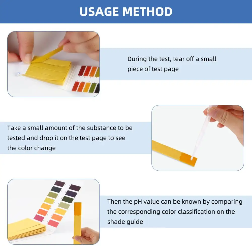 20 pcs PH Meters PH Test Strips Indicator Test Strips 1-14 Paper Litmus Tester/Brand New Measurement & Analysis Instruments