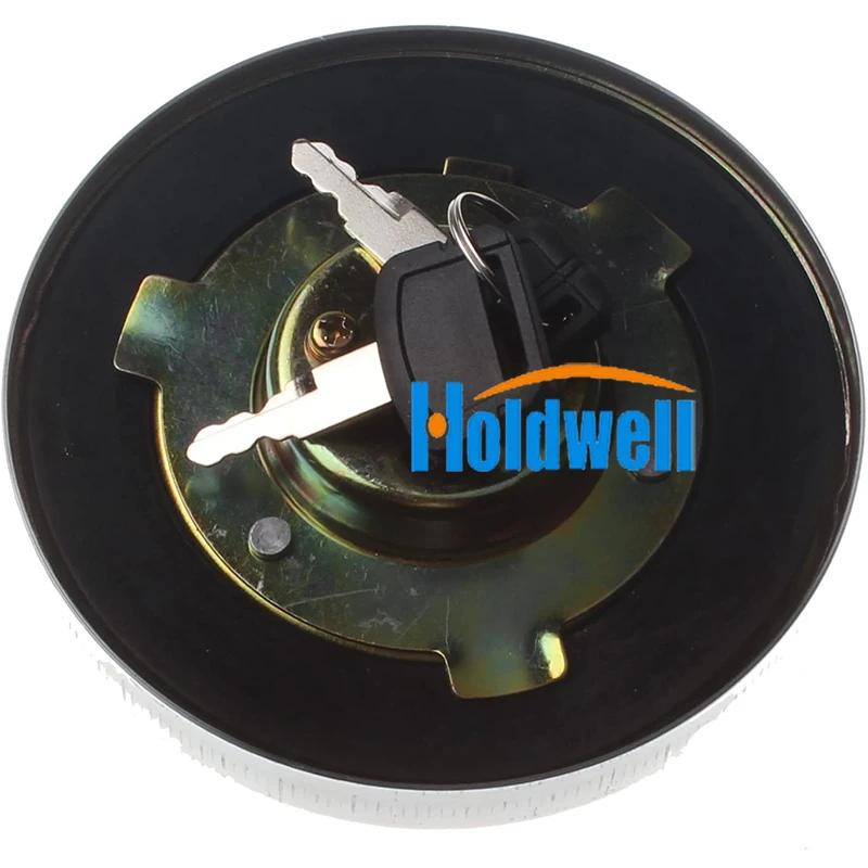 

Holdwell Fuel Tank Cap W/2 keys H800 for John Deere 75G 85G 135G 130G Excavator