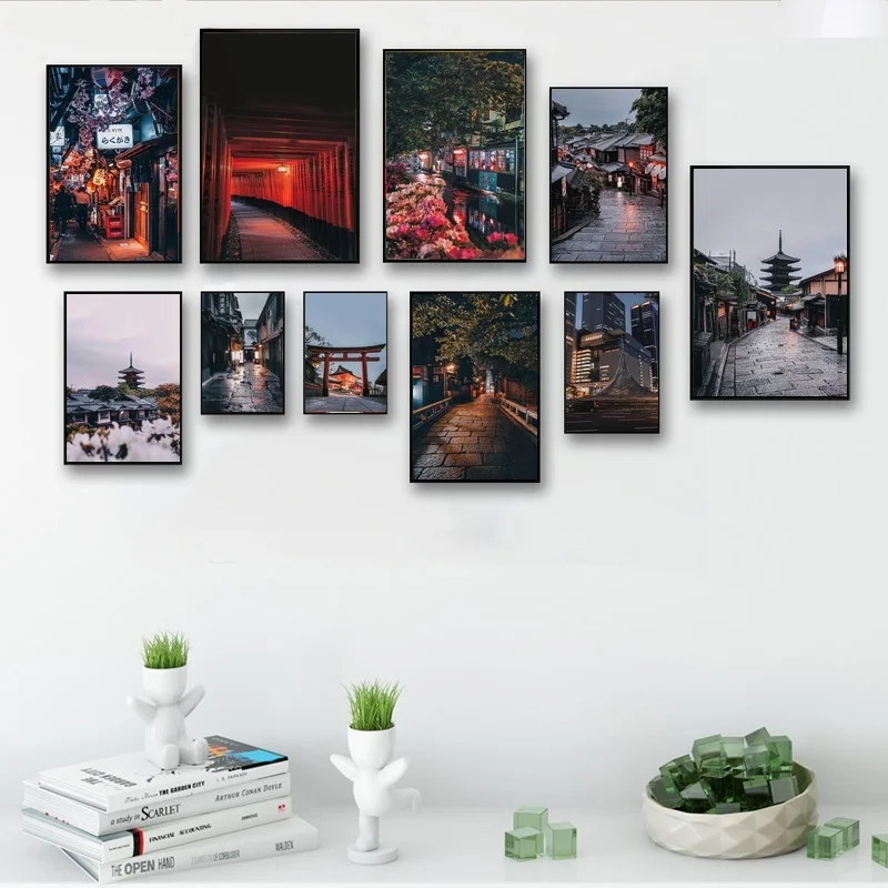 

Tokyo Night View Japan Poster Wall Art Canvas Photography Picture Living Room Painting Gallery Aisle Prints Bedroom Home Decor