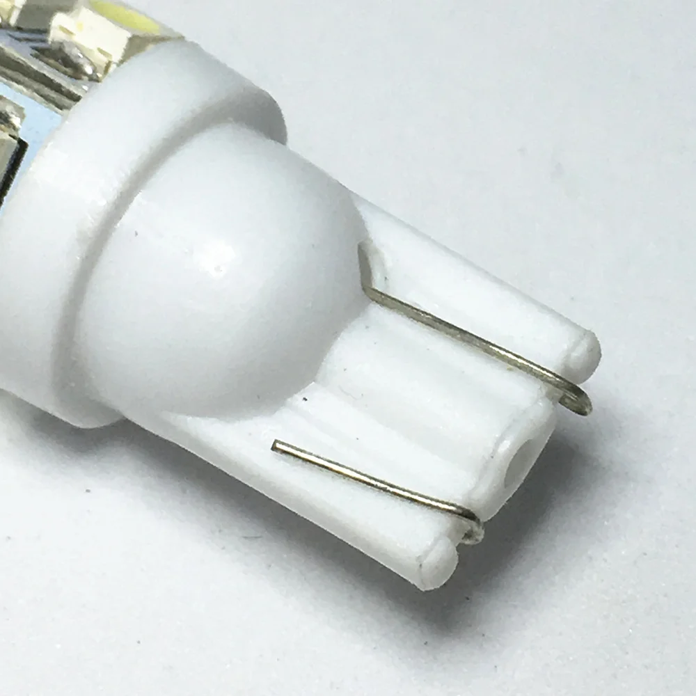 10pcs Car Led Light T10 W5W 168 194 1210 10 SMD LED 3528 SMD Car Auto Motorcycle  Led White blue Side Wedge Light Lamp Bulb 12V