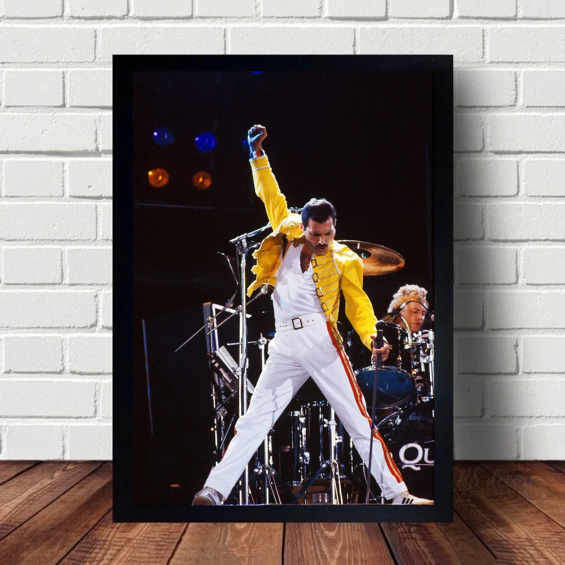 Queen Band  Music Poster Wall Art Canvas Painting Bedroom Living Room Home Decoration (No Frame)