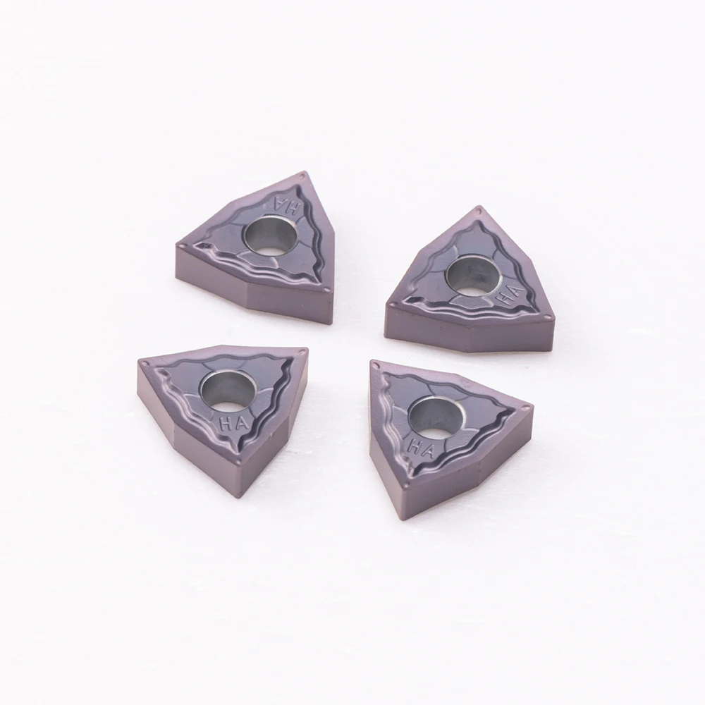 WNMG080404 WNMG080408 HA PC9030 Carbide Blade CNC Machine Insert WNMG 080404 080408 Aluminum Milling Cutter Turning Tool 10PCS