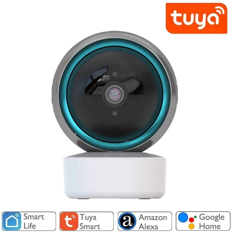 2MP Wifi Camera Tuya Smart Surveillance Camera Automatic Tracking Smart Home Security Indoor WiFi Wireless Baby Monitor