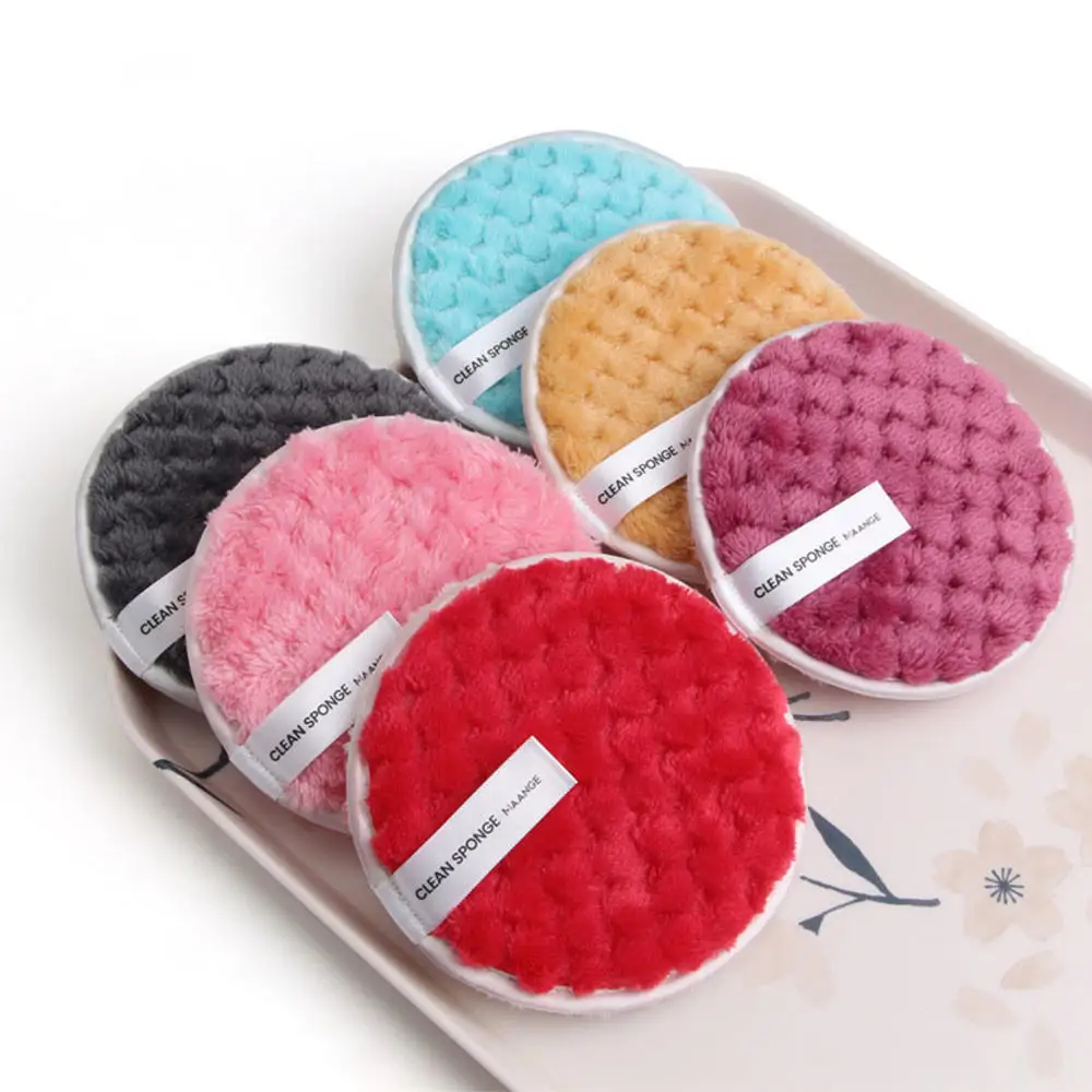 Pineapple Shape Soft Makeup Removal Sponge Flutter Face Washing Cotton Flapping Reusable Sponge Face Cleansing Sponge Cleaner