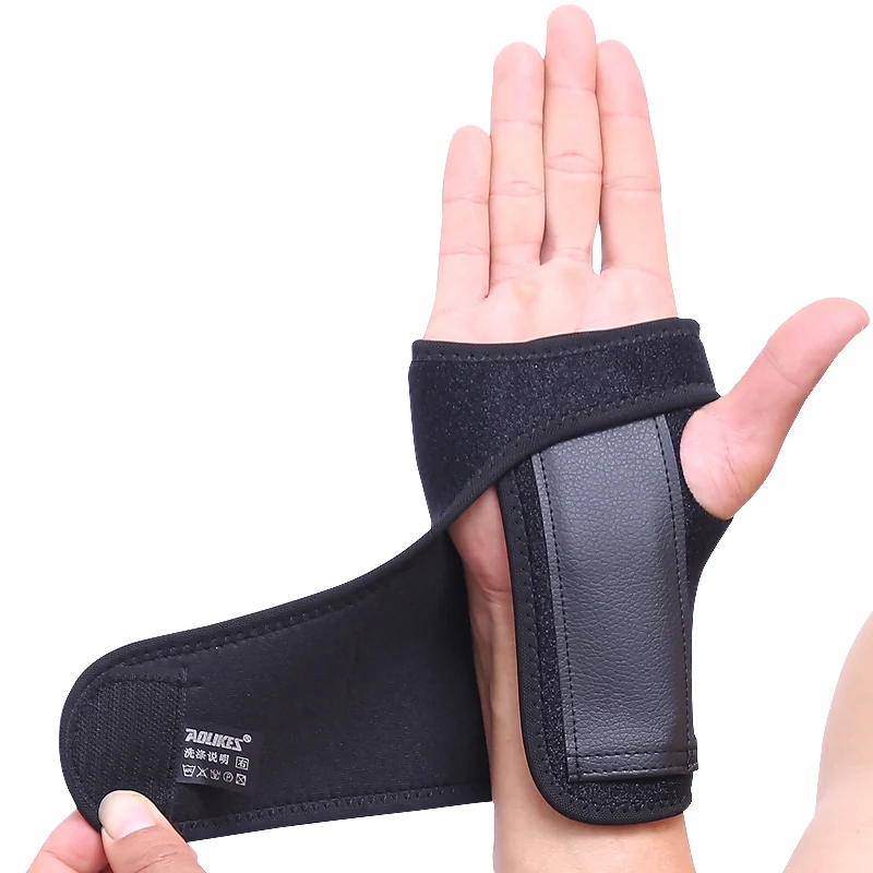 High Quality Wrist Brace Support Splint Sprains Arthritis Black Belt Carpal Tunnel Left Right Hands Wrist Support Brace