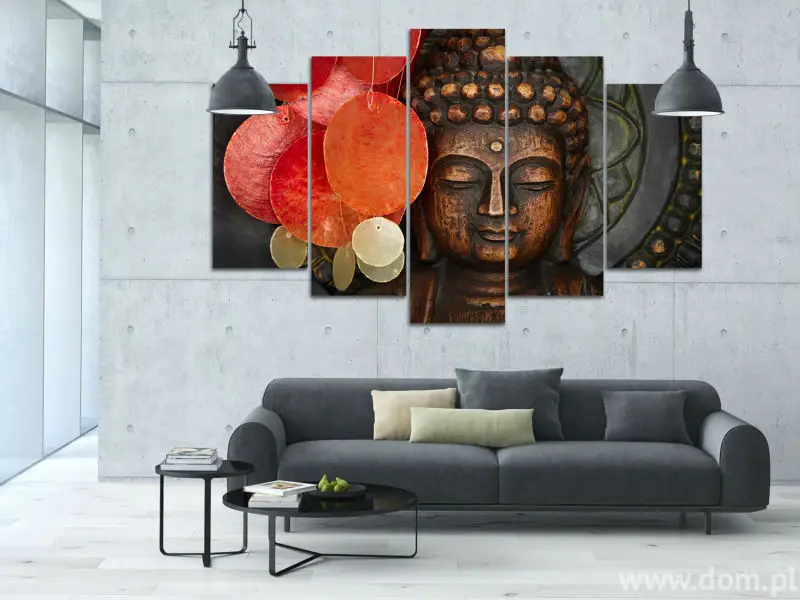Modern Prints Canvas Wall Art Pictures Painting 5 Panel Moon Stars Eagle For Living Room Home Decoration Modular Cuadros Poster