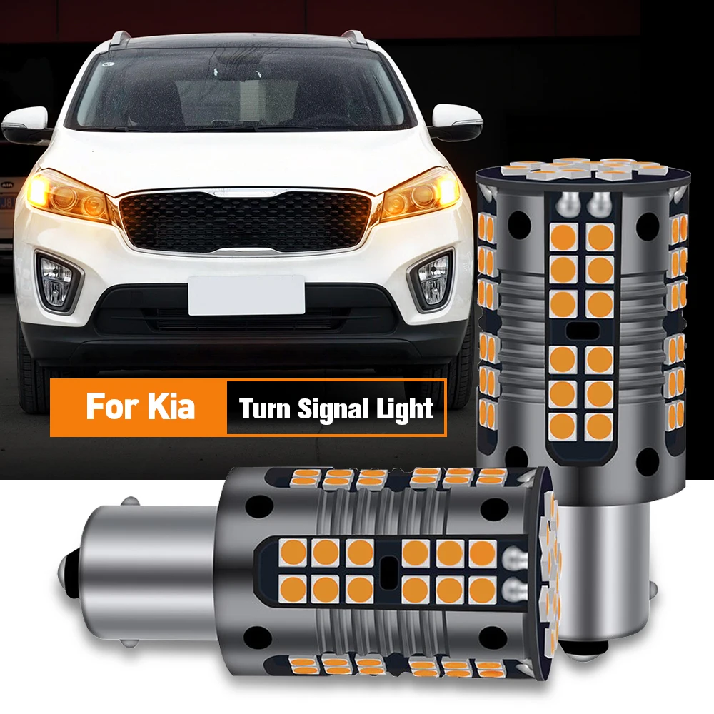 

2pcs LED Turn Signal Light Blub Lamp PY21W 7507 BAU15S Canbus For Kia Sportage 1 2 3 4 Ceed Cerato Koup Rio Sedona Sorento Soul