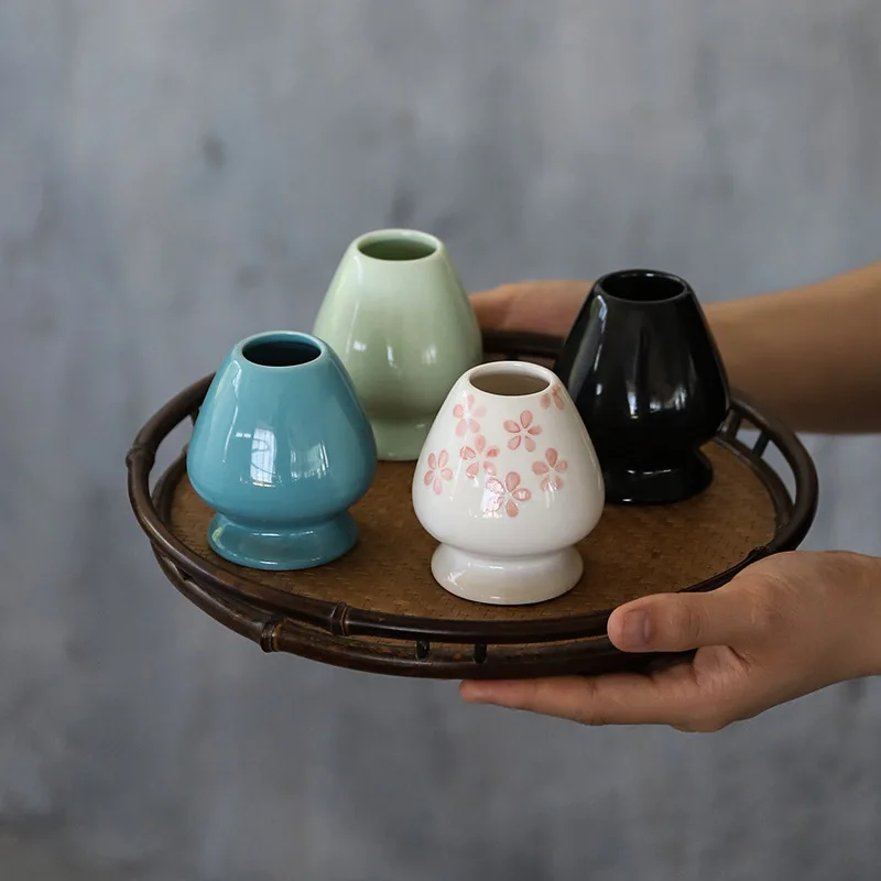 

BAODETEA-Японский чайный сервиз Matcha, аксессуары, подставка для чая, керамика