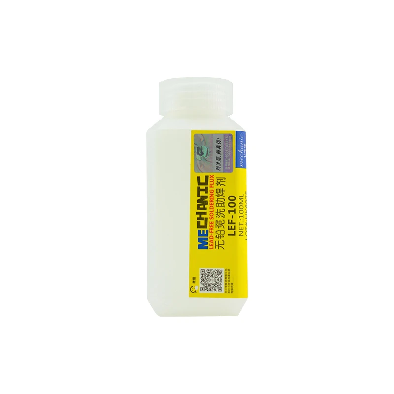 MECHANIKER LEF 100 100ml blei-freies rosin flux no-clean schweißen paste für SMT BGA chip schaltung bord handy tablet reparatur