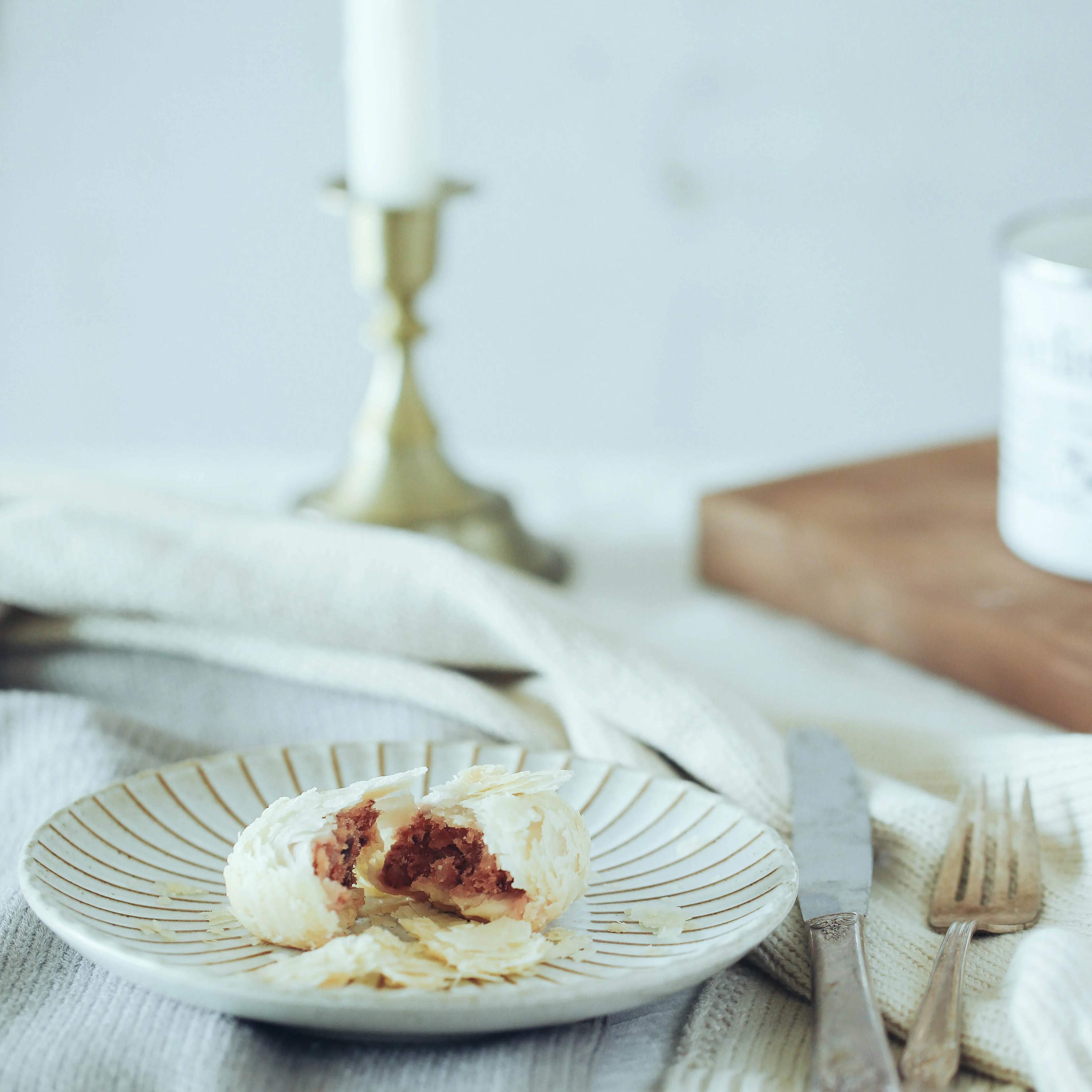 Candelabro Vintage de Metal dorado, accesorios de fotografía para boda