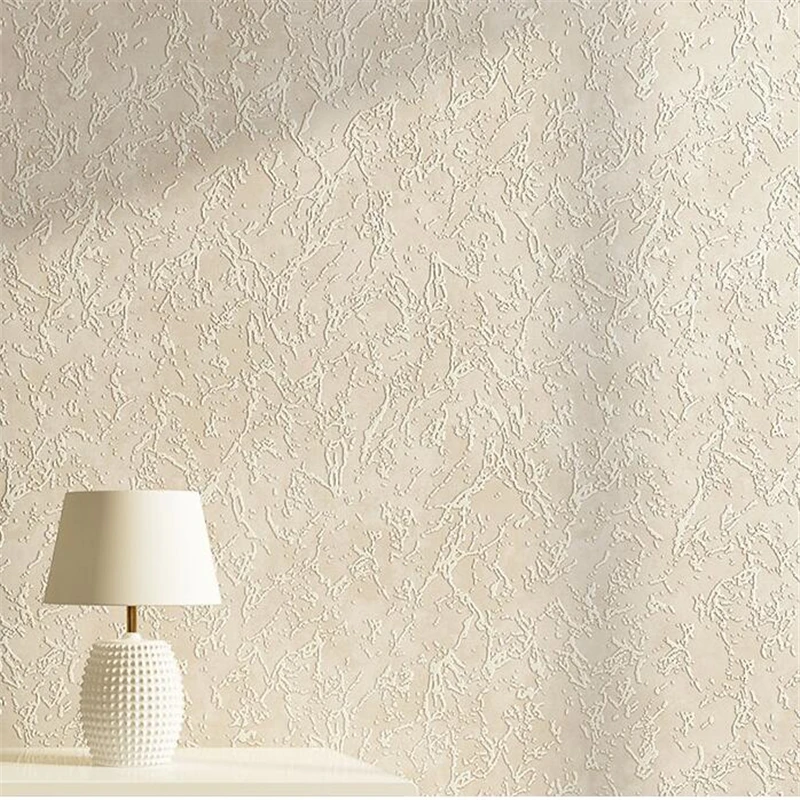 

WELLYU Modern plain plain mottled wall paper thickened non-woven wallpaper background bedroom living room full shop wallpaper