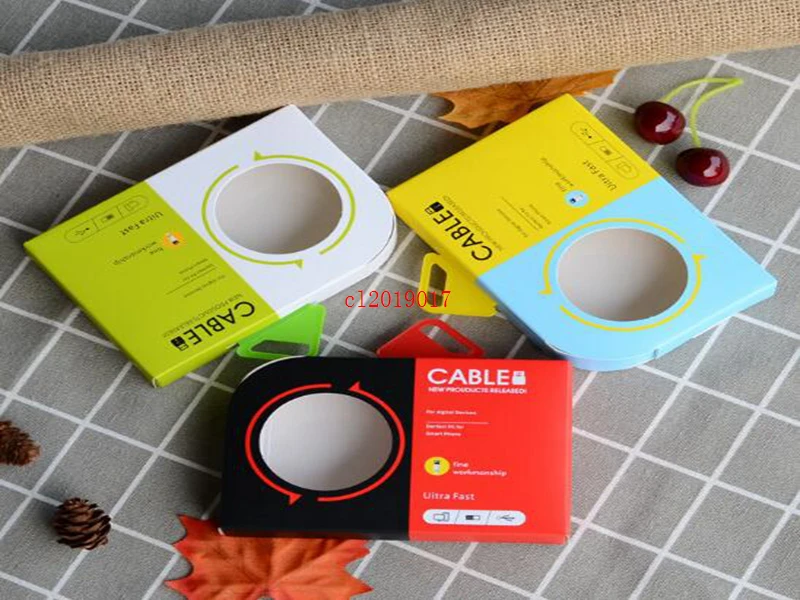 General mobile phone data cable packaging high-grade data cable packaging box