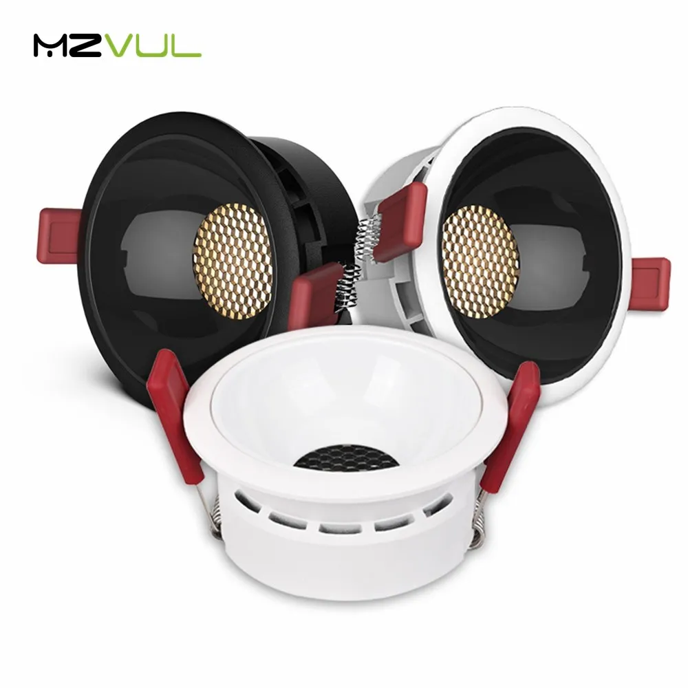 

LED Recessed Ceiling Downlight No glare Honeycomb LED Spot light 18W Indoor Ceiling Lights 12W Spot lamp for Bedroom Living Room