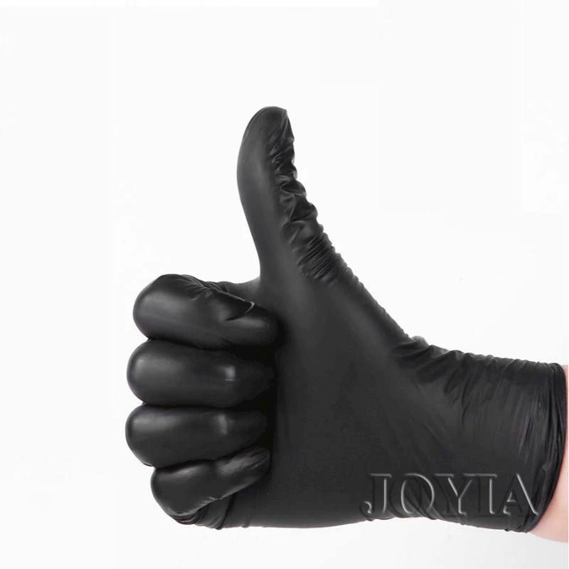 Disposable Gloves Black 100 50 20 pcs Latex Without Powder Nitrile Glove Small Large XS S M L Vinyl Food Handling No Box