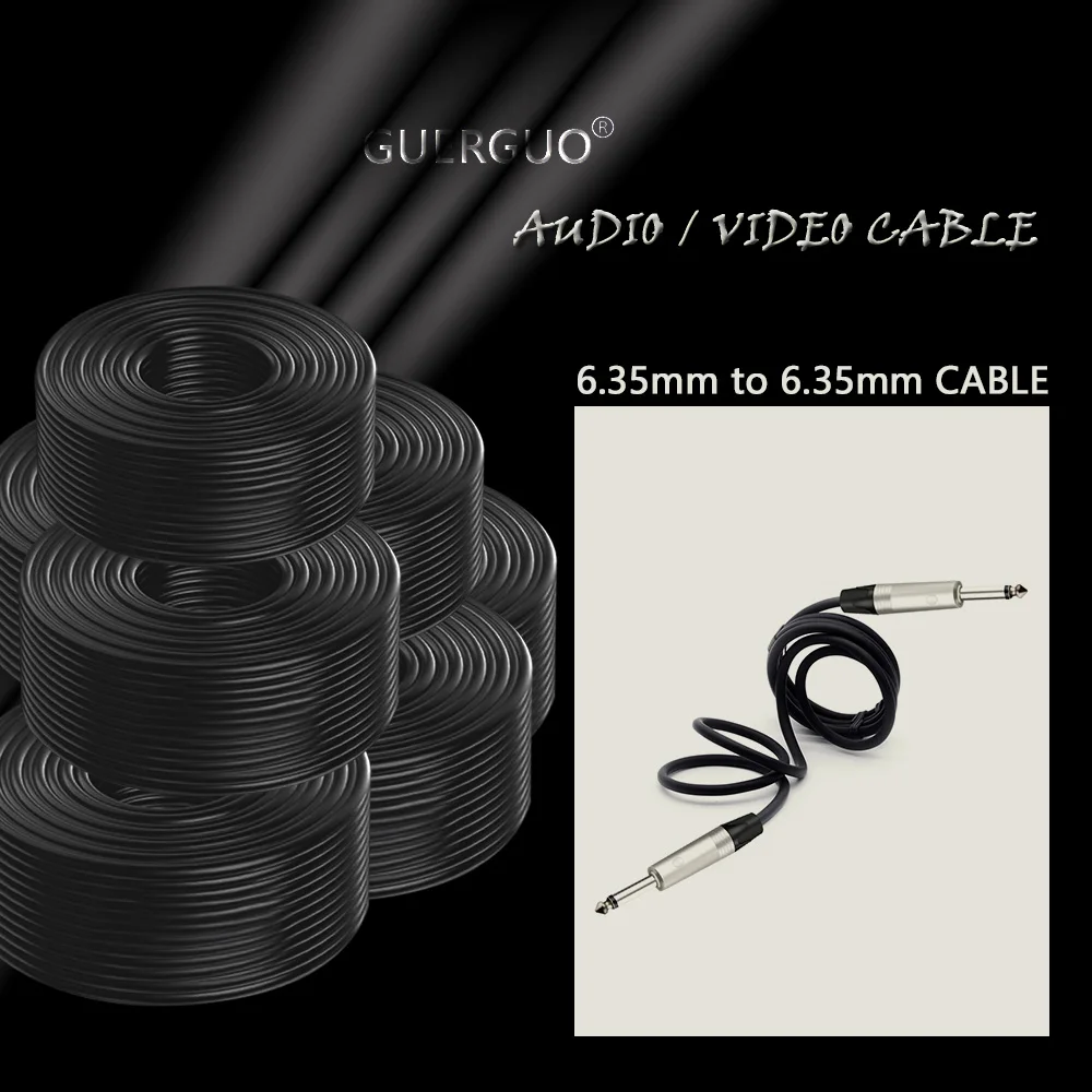 GuerGuo 6.35MM Mono Cable 1/4