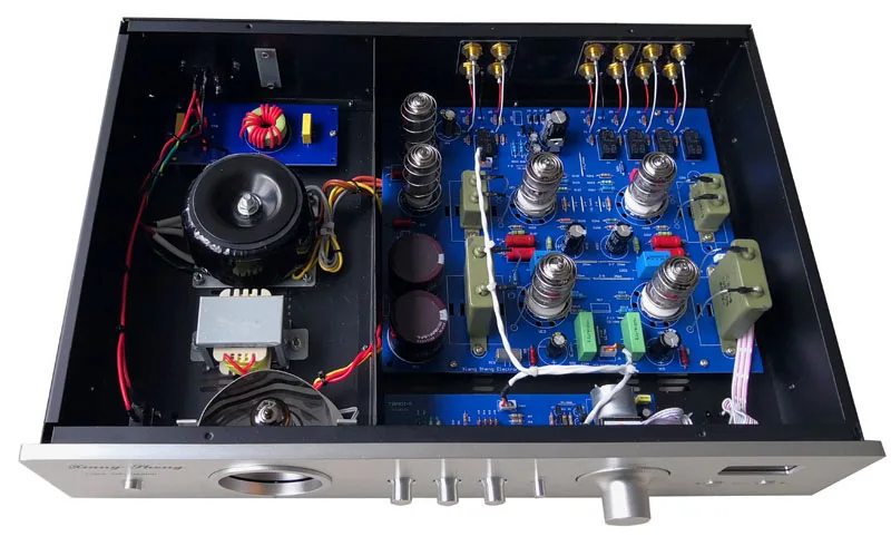 Xiangsheng 728-A Vacuum Tube preamplifier Hotan Mau HIFI Fever pre /8675 Bluetooth with remote   control