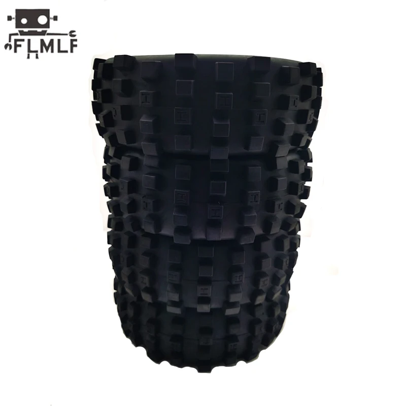 Giant Grip Tire Off-road Tire Large Tread Tire Skin Kit Fit for 1/5 Losi 5ive-t Rovan LT King Motor X2 DDT FID RACING DBXL