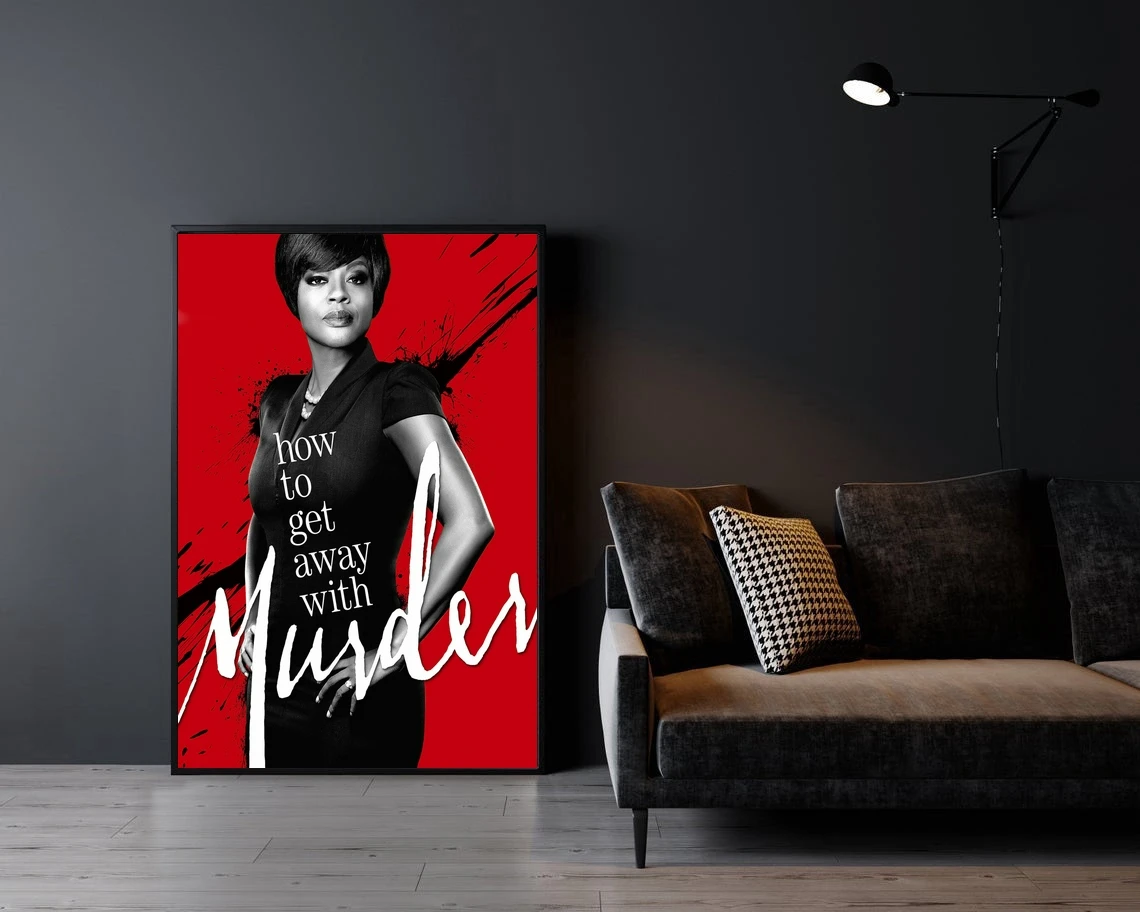 How to Get Away with Murder Movie Poster Home Wall Painting Decoration (No Frame)