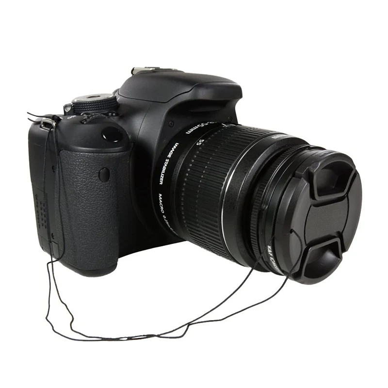 49mm 52mm 55mm 58mm 62mm 67mm 72mm Camera Lens Cap Holder Cover Camera Len Cover for Ca-non Ni-kon S0ny Pentaxist Olypums Fuji
