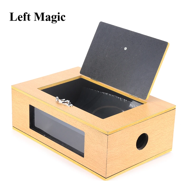 See Thru Tip-Over Box (Wooden) Dove box - Magic Trick,stage magic,close up,comedy,dove magic Accessories  81313