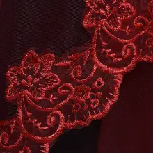 3M Lace Edge Wedding Veil Ivory Red White #6