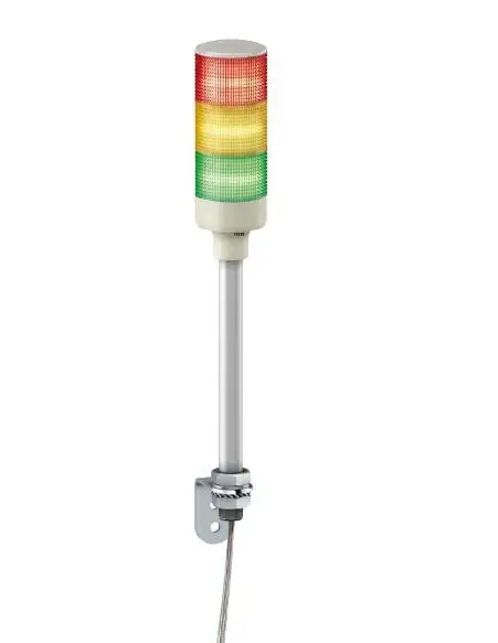 luz de torre xvgb3s a base de led24v montagem de tubo de campainha com suporte de l 01