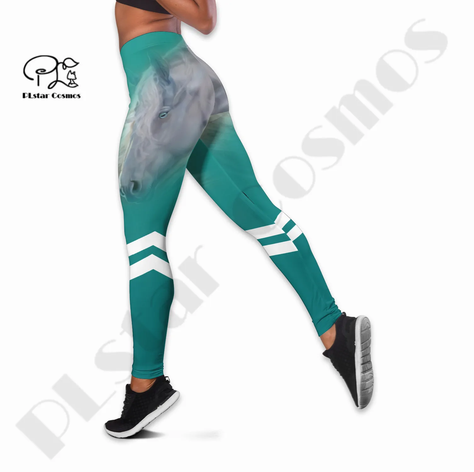 PLstar Cosmos Newest Women 3Dprint Unicorn Custom Name Leggings Plus US Size Workout Leggings Slim Pants Sexy Fitness Leggings 1