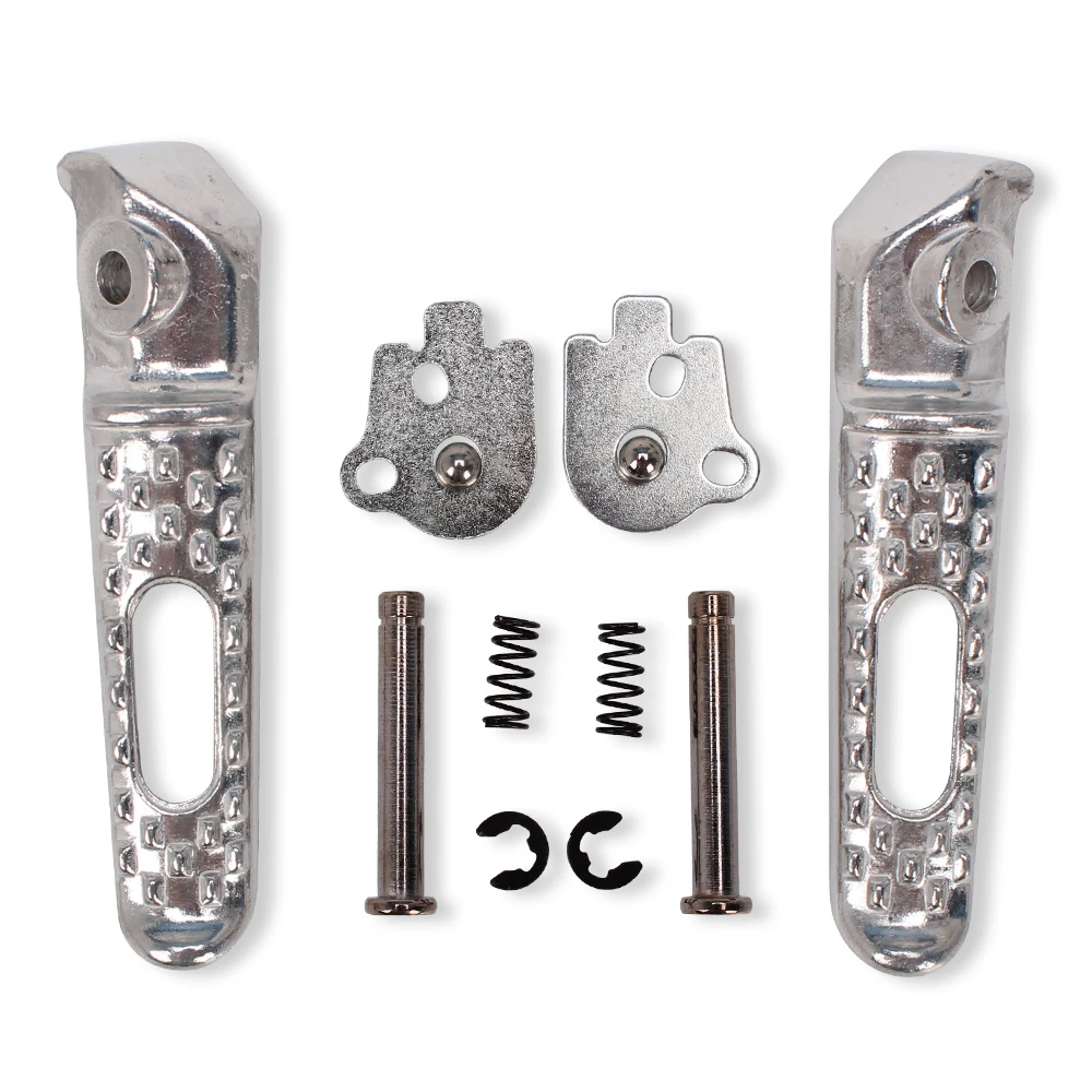 CVK Motorcycle Aluminium Rear Footrests Bracket Kit Foot Pegs Rests Assembly For Honda CBR600 2007 2008 - 2014 CBR600RR F5 07-14