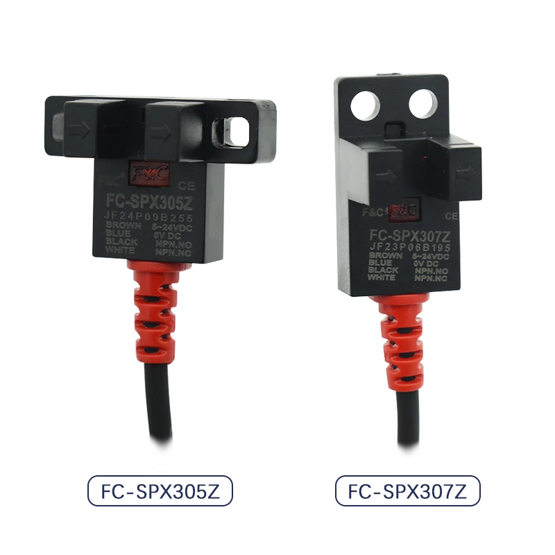 

4 pieces of original F&CU slot type photoelectric switch FC-SPX303Z/305Z/306Z/307Z sensor FC-SPX302/SPX303Z /SPX304 /SPX305Z FC-