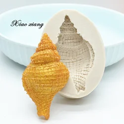 3D Conch Silicone Cake Molds For Baking DIY Fondant Cake Decorating Tools Chocolate Soap Moulds Kitchen Gadgets And Accessories