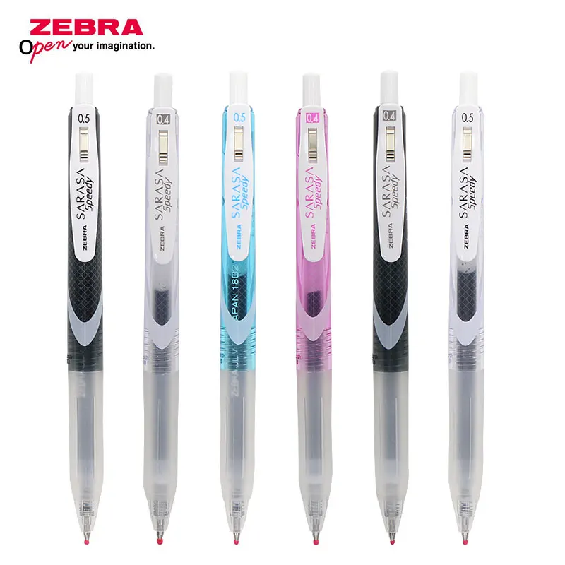 

Гелевая ручка Zebra SARASA JJZ33, быстросохнущая, 0,4 мм/0,5 мм, студенческий экзамен, ручки для подписи, 1/3/5 шт.