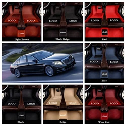 All Weather Custom Car Floor Mats for Mercedes Benz S Class S350 S400 S450 S500 S550 S600 S63 AMG W140 W220 W221 W222 S Series