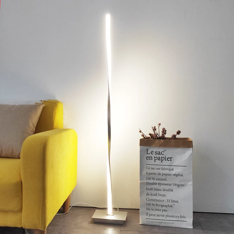 

Nordic design LED floor lamp modern standing lamp vloerlamp floor lamps for living room floor lights Free Shipping NCIE6789413