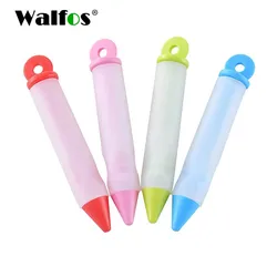 WALFOS Food Grade Silicone Food Writing Pen Chocolate Decorating Tools Cake Mold Cream Cup Cookie Icing Piping Pastry Nozzles