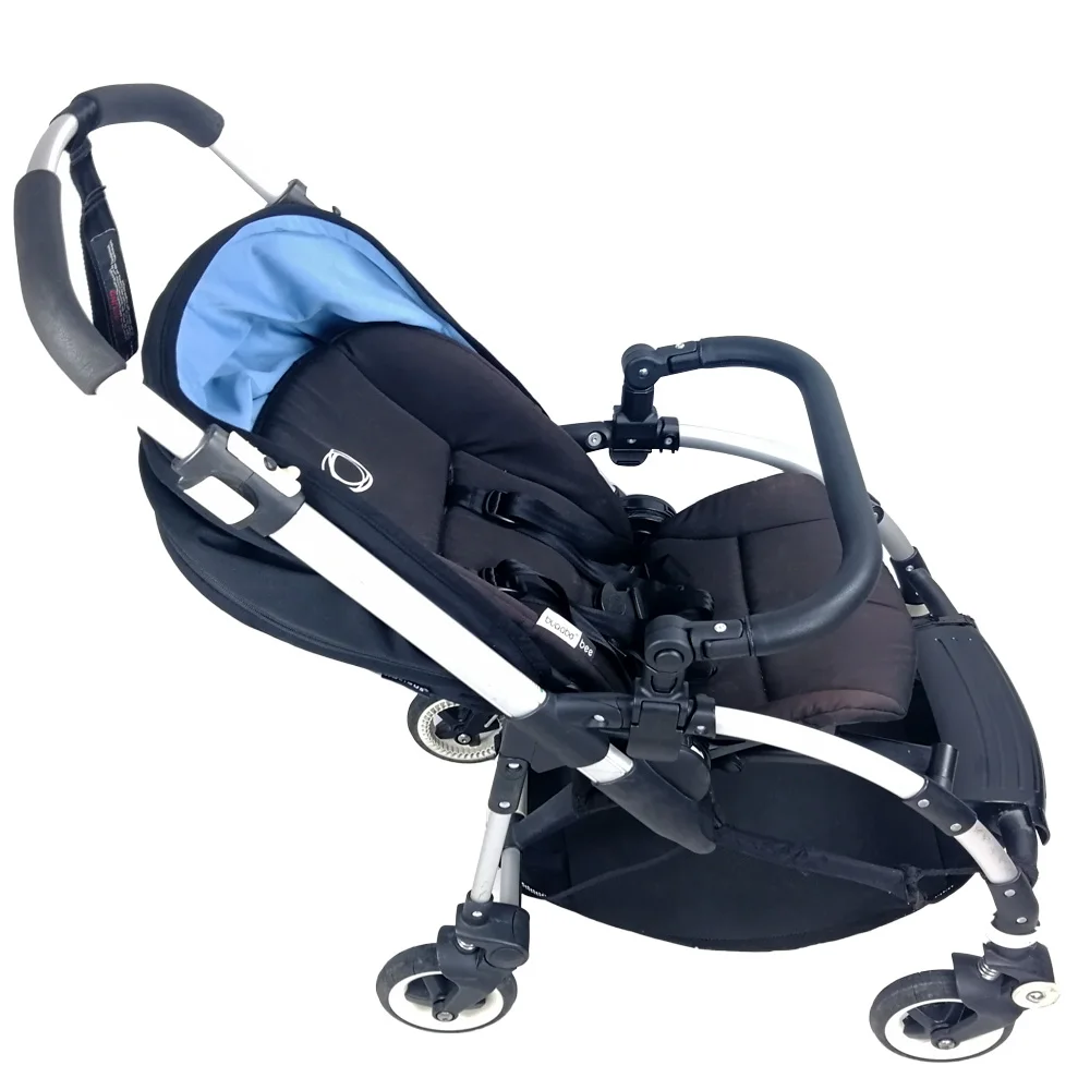 Corrimão para carrinho de bebê bugaboo bee 5/3, acessórios para carrinho de bebê com couro pu ou apoio de braço em eva