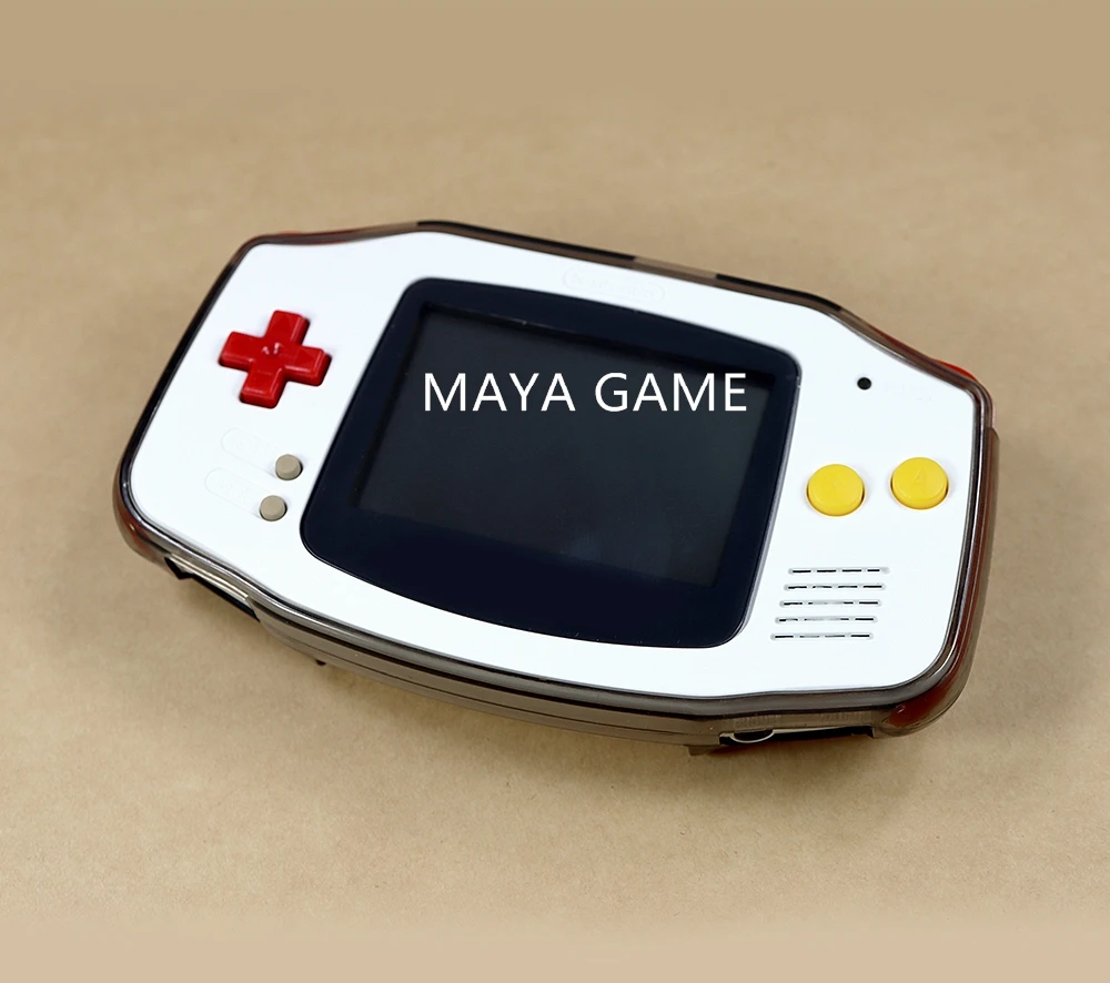 40pcs for GBA GBP Console Protection TPU Cover Pocket Clear Transparent Protective Shell Case