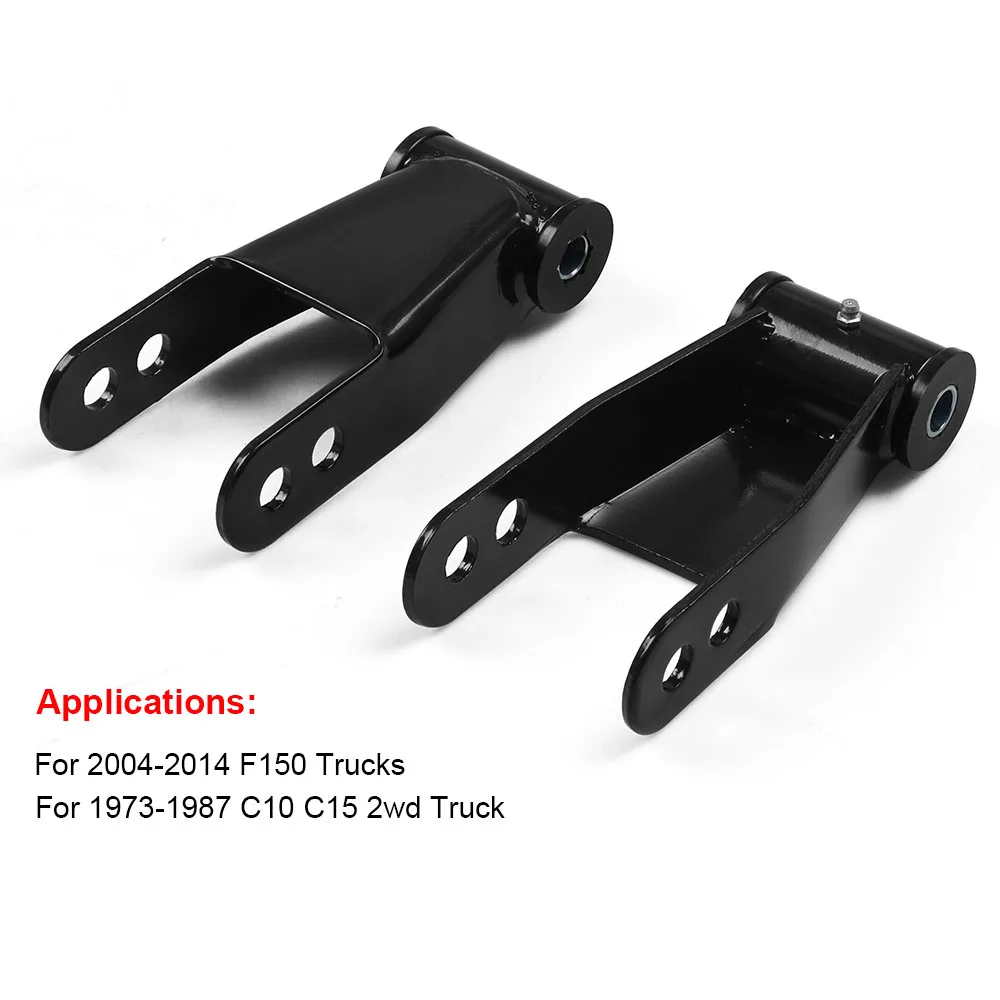 Rear Drop Shackles Pair 1