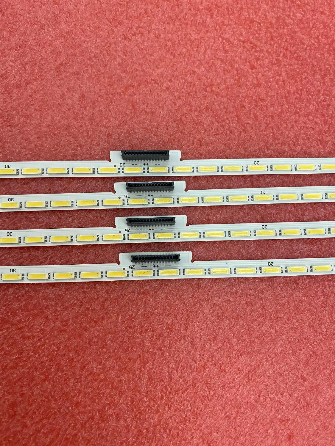 New 4 PCS 410mm LED backlight strip for 75inch TV BN96-01294A STS750A09 LTI750FN01 LJ07-01294A_48LEDs