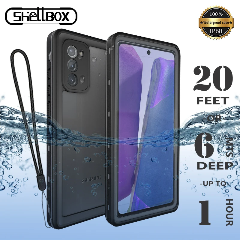 Waterproof Phone Case for Samsung S20 Ultra S21 Plus Note 20 Ultra Shockproof Case for Samsung Galaxy Note 10 Plus S20 A51 Cover