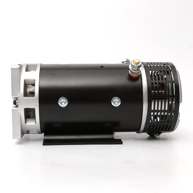 24v4kw DC Motor Power Unit Motor Copper Wire Movement Oil Pump Motor Is Widely Used The Brush DC Motor ZD2941 Black Electrical .