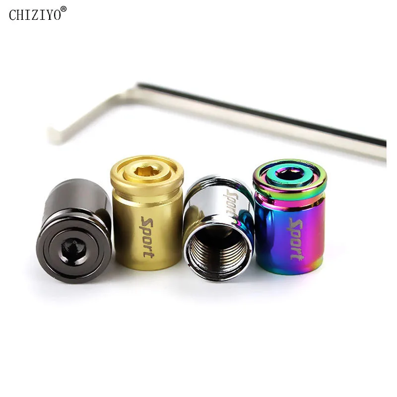 4 шт., противоугонные колпачки для клапанов шин из нержавеющей стали, универсальные, подходят для автомобилей, мотоциклов, велосипедов, надежная блокирующая конструкция