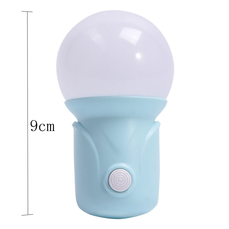 Portable Plug-in LED Night Light 2-color Baby Nursing Eye Sleep Light Bedroom Corridor Socket Lights Energy Saving Night Light