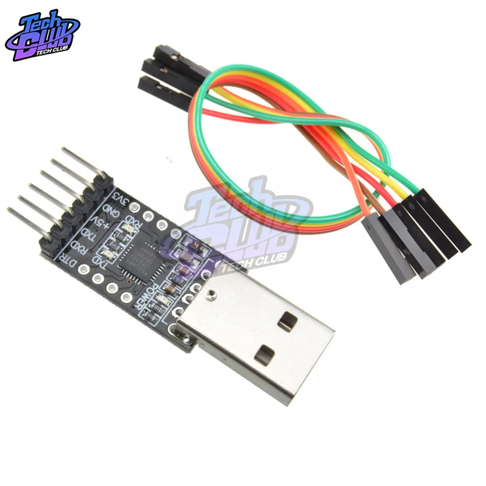 CP2102 module USB to TTL serial UART STC download cable PL2303 Super Brush line upgrade