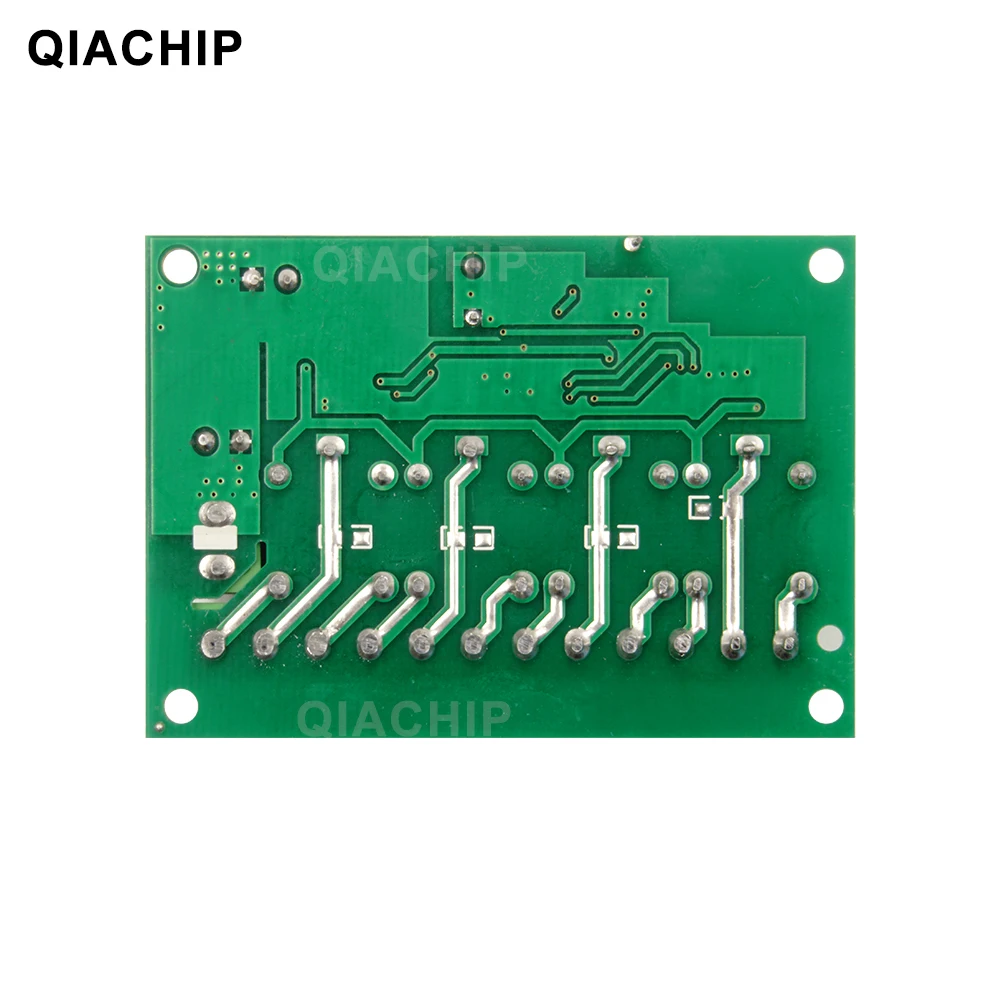 QIACHIP 433MHz alıcı kablosuz uzaktan kumanda anahtarı Motor kontrolörü DC 6V 12V 24V 30V 4 çete röle modülü verici Diy