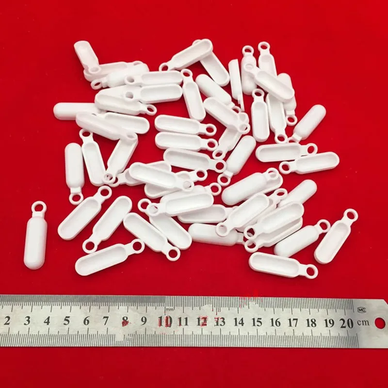 39*10*6.5mm / 99.3% alumina crucible / Boat / corundum crucible / hole in one side/Al2O3 ceramic crucible / Sintered crucible