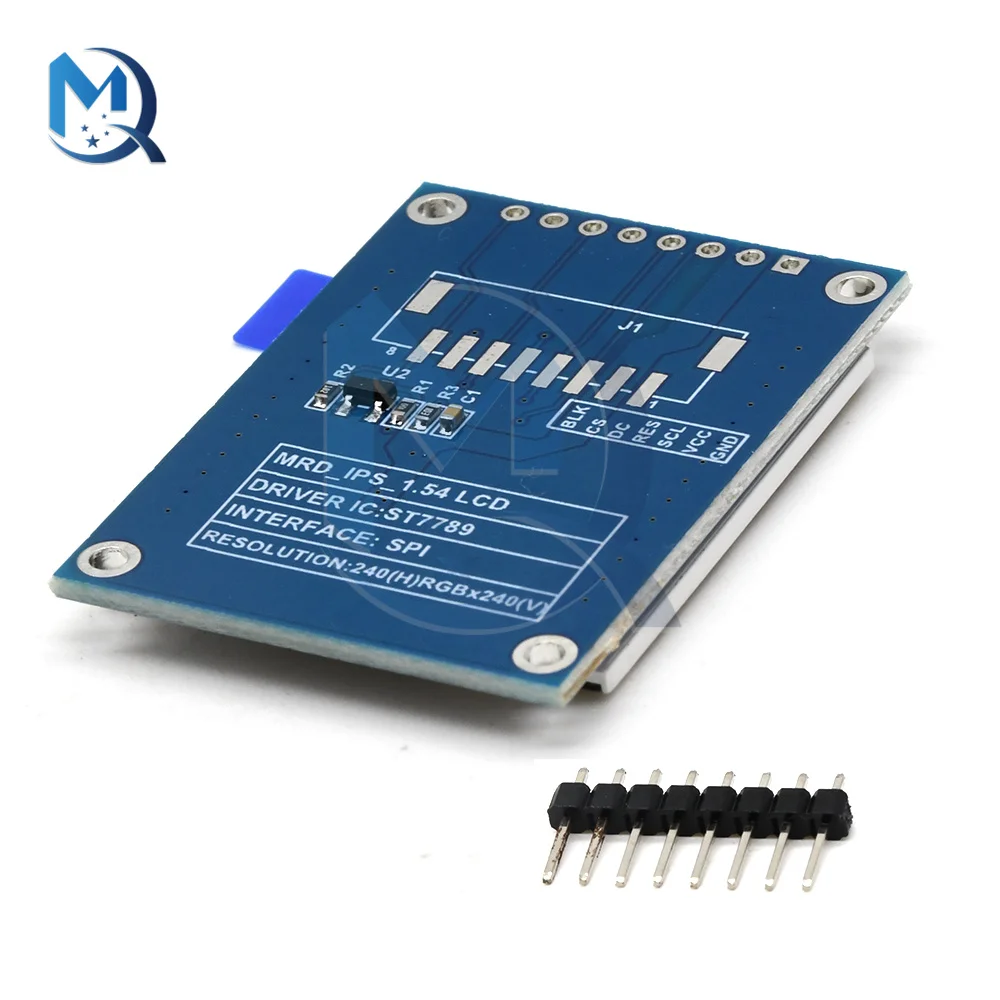 Imagem -06 - Módulo de Exibição Lcd Interface Spi Rgb Cor Completa 1.54 Polegada Tft Lcd Screnn Oled St7789 Driver 3.3v para Arduino 240*240