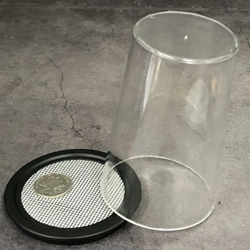 Tenyo Miracle Coin Thru Goocheltrucs Voor Professionele Goochelaar Munt Thru Glas Verschijnen/Vaniseren Mentalisme Magic Props