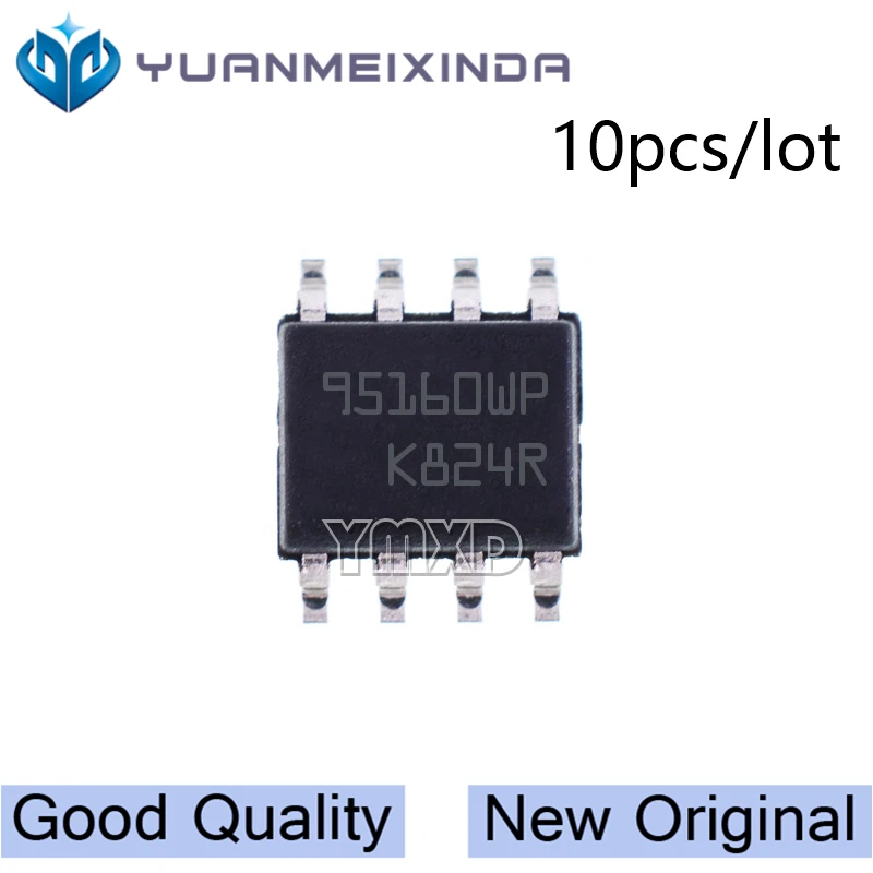 

10pcs/lot New Original M95160-WMN6TP 95160WP Chip SOP-8 SMD Memory IC In Stock