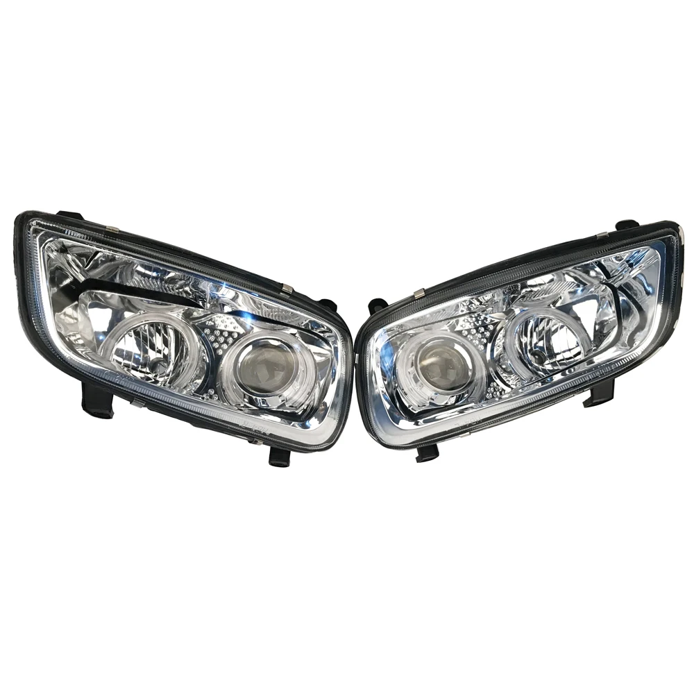 Car Headlamp for Toyota RAV-4 Rav4 Led Aperture Rav4 SXA10 SXA11 1998 1999 2000 Headlight 2PCS with Lens Far and Near Light