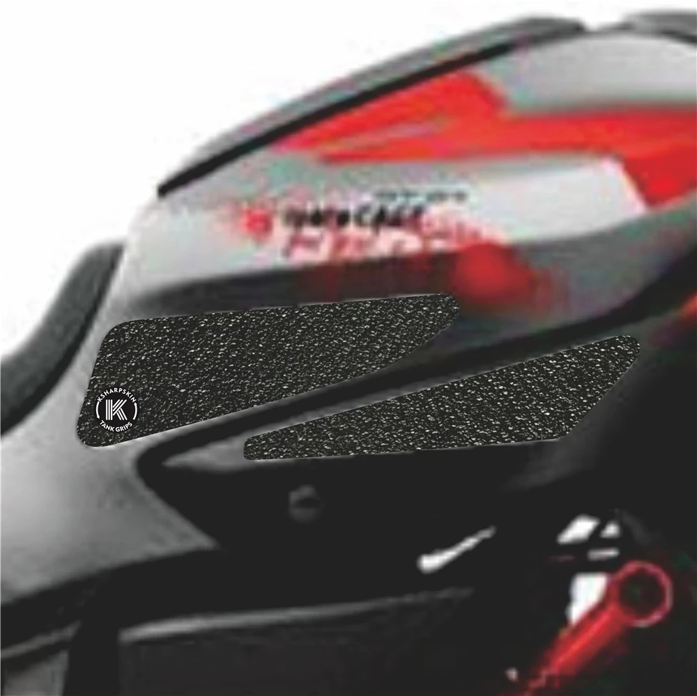 Motorcycle fuel tank traction side protection pad knee grip non-slip stickers for YAMAHA 15-17 FZ-07 15-17 MT-07 MOTO CAGE